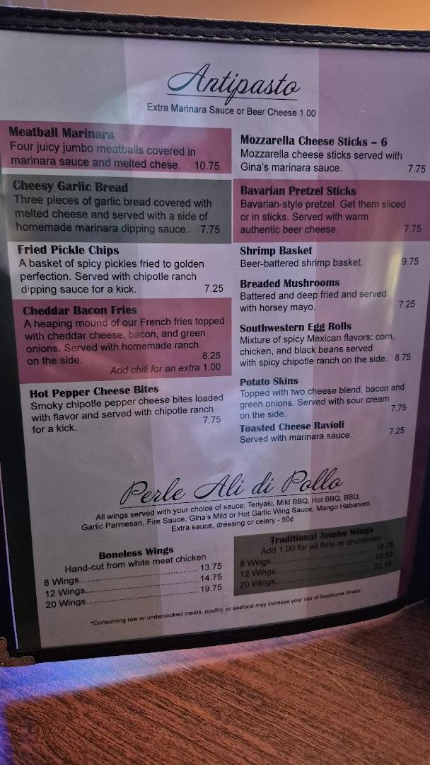 Gina's Italian Kitchen & Tavern